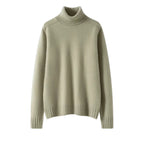 Women's 100% Cashmere Pullover Sweater with Turn-Down Collar 3XL Windia