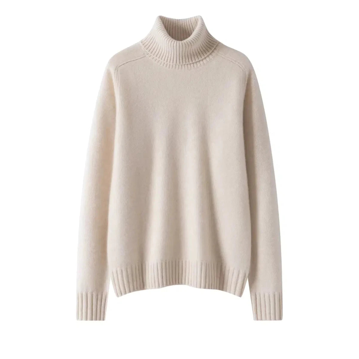 Women's 100% Cashmere Pullover Sweater with Turn-Down Collar 3XL Windia
