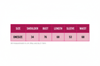 Women's Bodysuit Size Chart