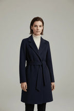 Women's Cashmere Wool Coat | Elegant Long Double-Sided Spring Coat S Windia