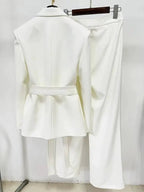 Women's Formal Blazer & Pants Set — Long Sleeve Office Suit S Windia