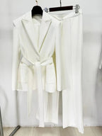 Women's Formal Blazer & Pants Set — Long Sleeve Office Suit - Windia