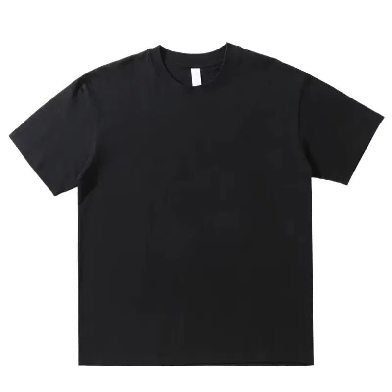Women's Heavyweight 230GSM Cotton T-Shirt, Loose Drop Shoulder O-Neck S Windia