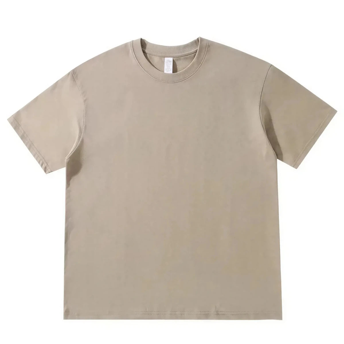 Women's Heavyweight 230GSM Cotton T-Shirt, Loose Drop Shoulder O-Neck S Windia