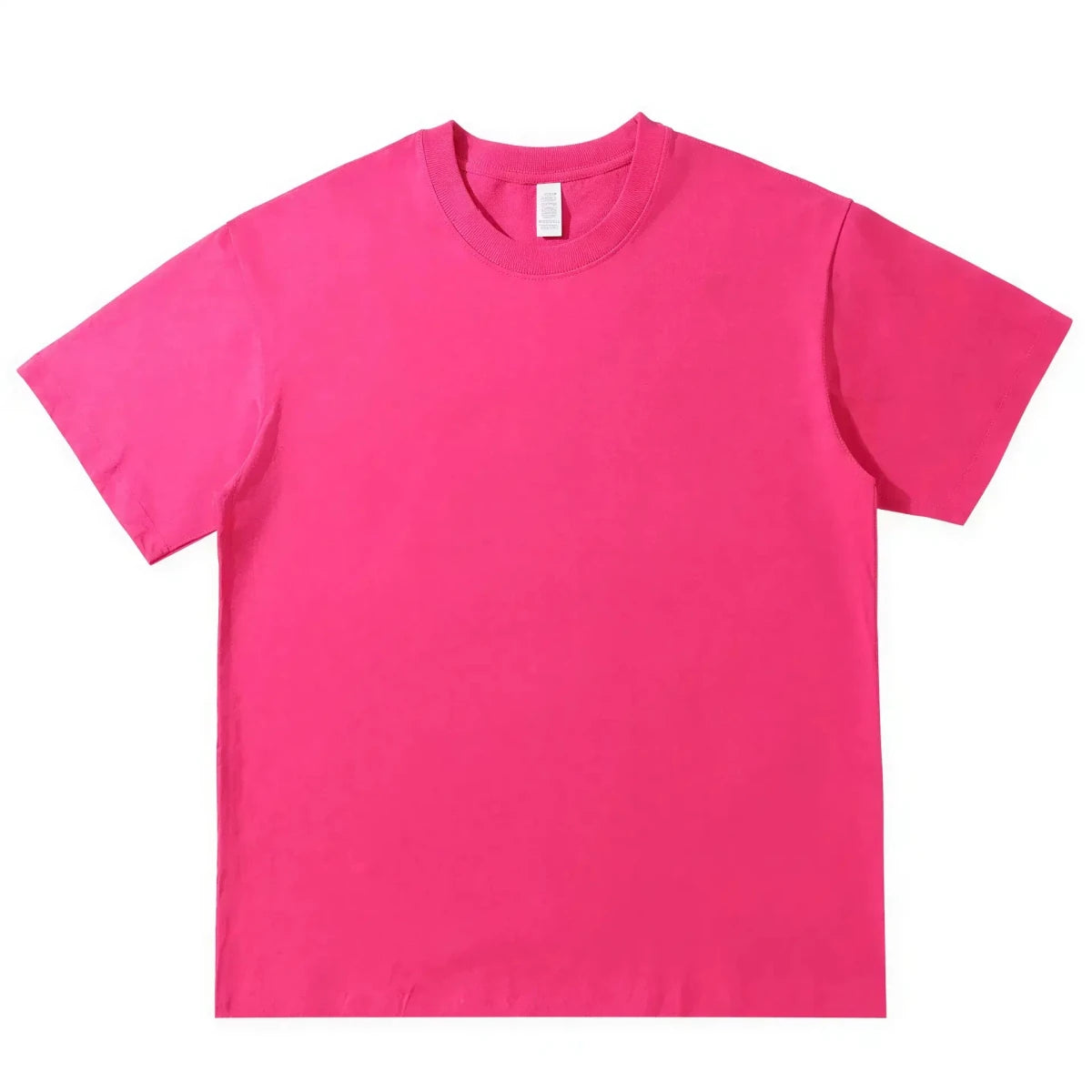 Women's Heavyweight 230GSM Cotton T-Shirt, Loose Drop Shoulder O-Neck S Windia