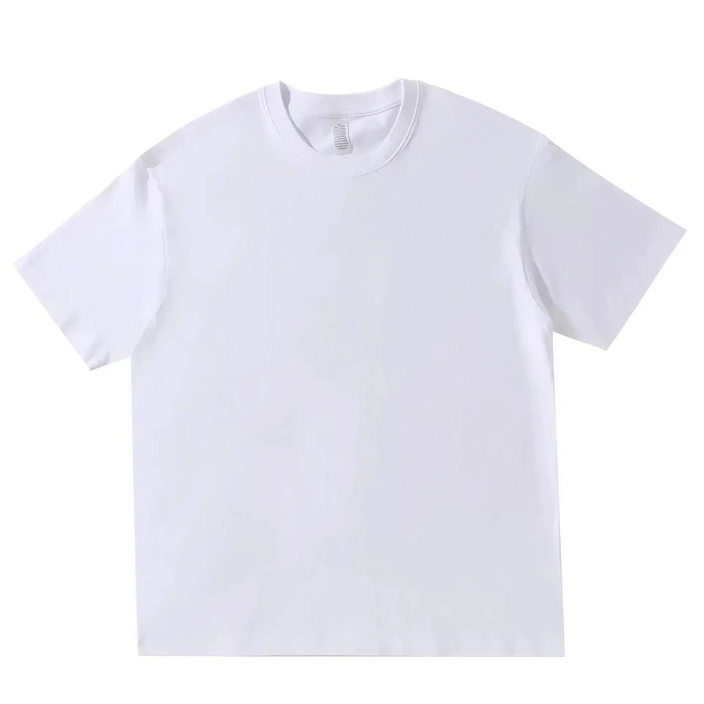 Women's Heavyweight 230GSM Cotton T-Shirt, Loose Drop Shoulder O-Neck S Windia