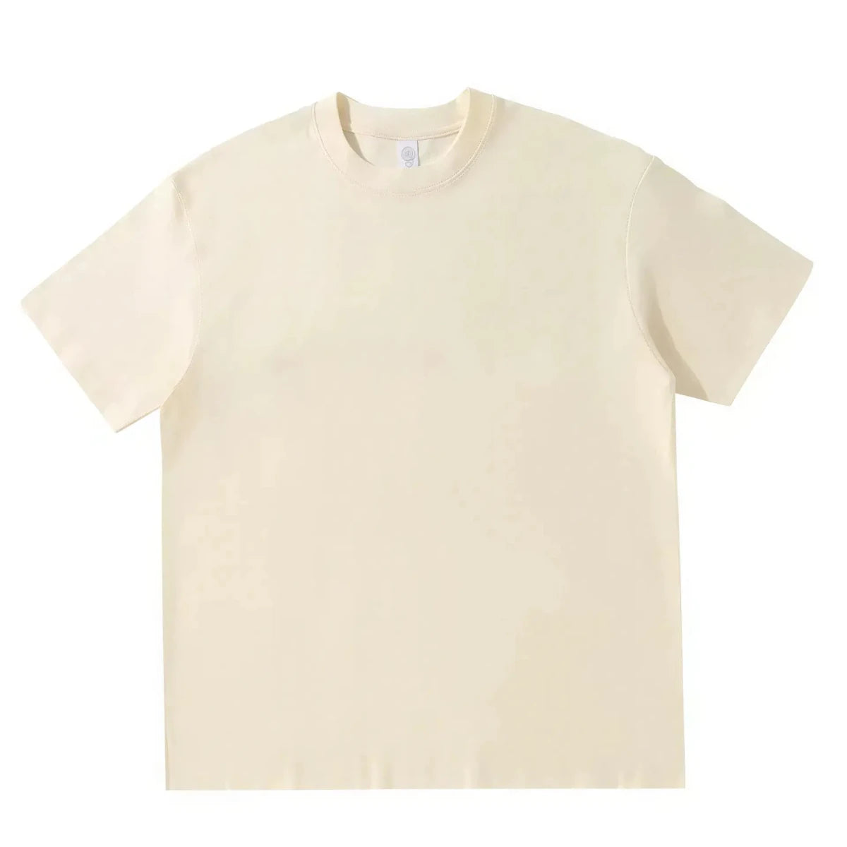Women's Heavyweight 230GSM Cotton T-Shirt, Loose Drop Shoulder O-Neck S Windia