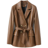 Women's Sheepskin Leather Jacket - Windia
