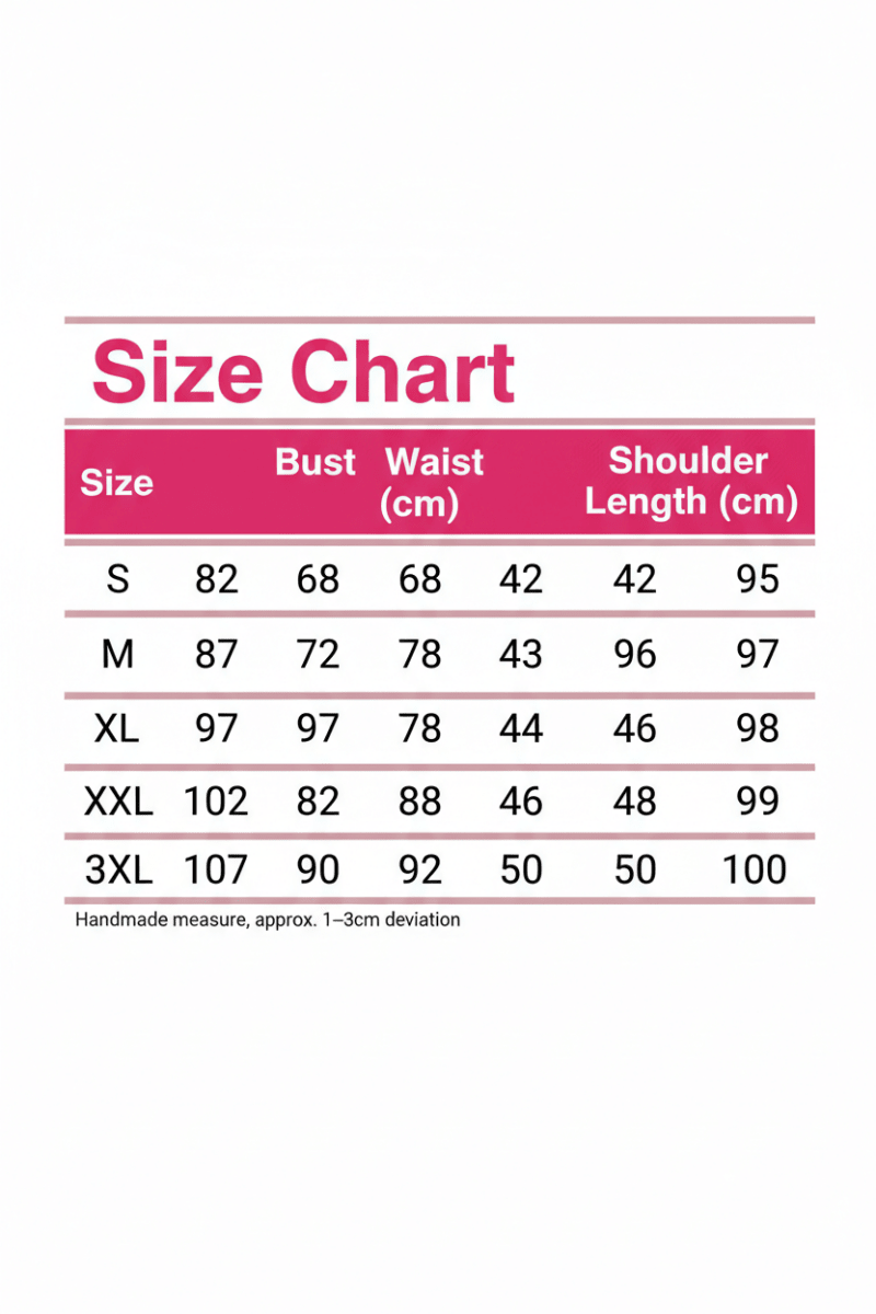 Chic Sleeveless A-Line Summer Dress | Size Chart | Windia