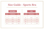 Women's Sports Bra Size Guide